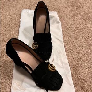 Gucci black heels